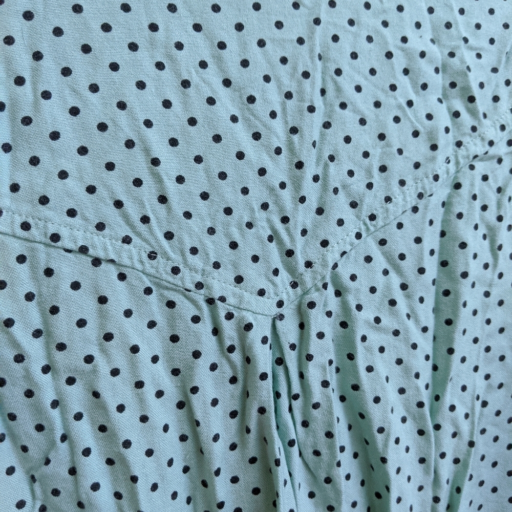 Kimchi Blue Mint Green Polka Dot Dress - XS - Picture 6 of 8